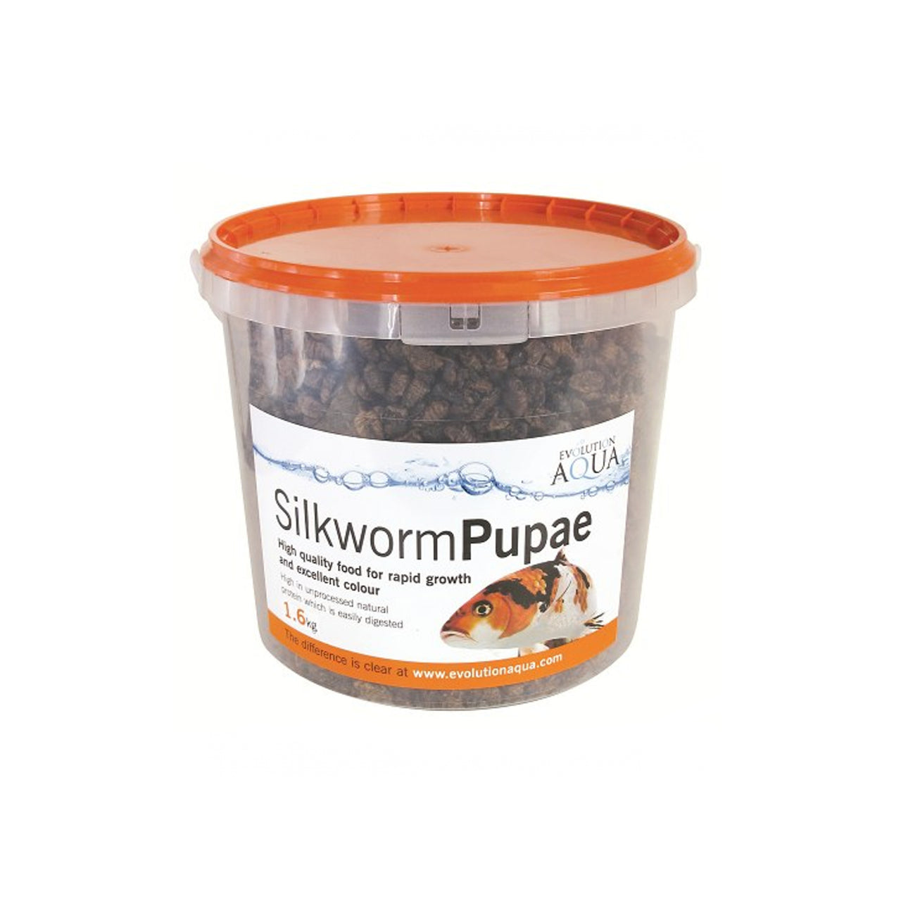 Evolution Aqua Silkworm Pupae – Cuttlebrook Koi Farm